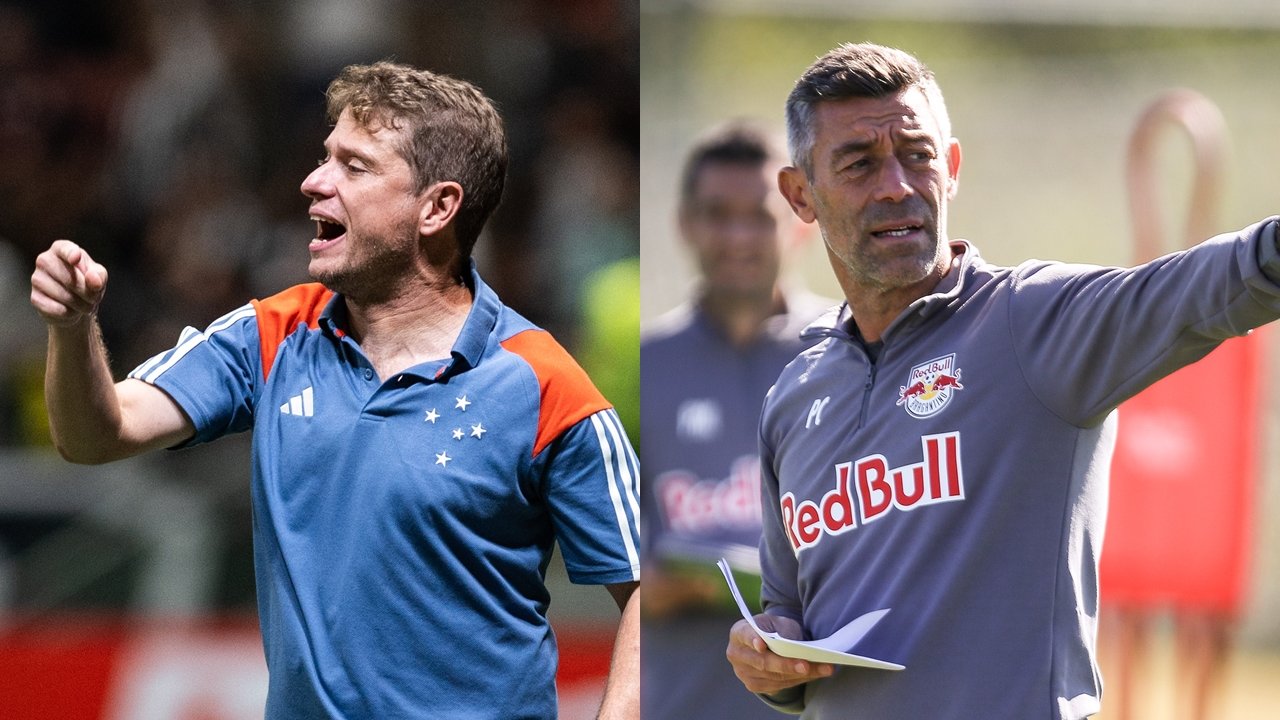 Cruzeiro x Bragantino (foto: Staff Images/Cruzeiro e Ari Ferreira/Red Bull Bragantino)