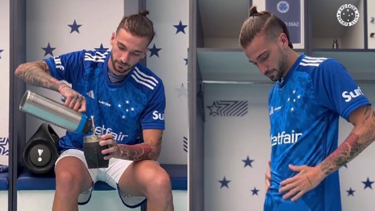 Lautaro Díaz, atacante do Cruzeiro (foto: Reprodução)