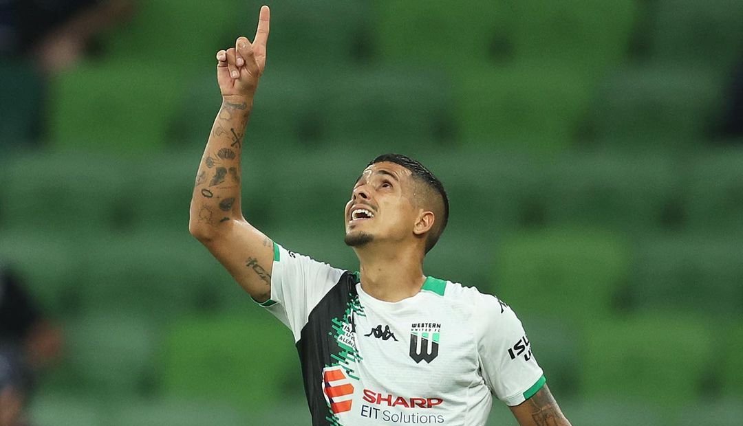 Daniel Penha comemora gol pelo Western (foto: Reprodução)