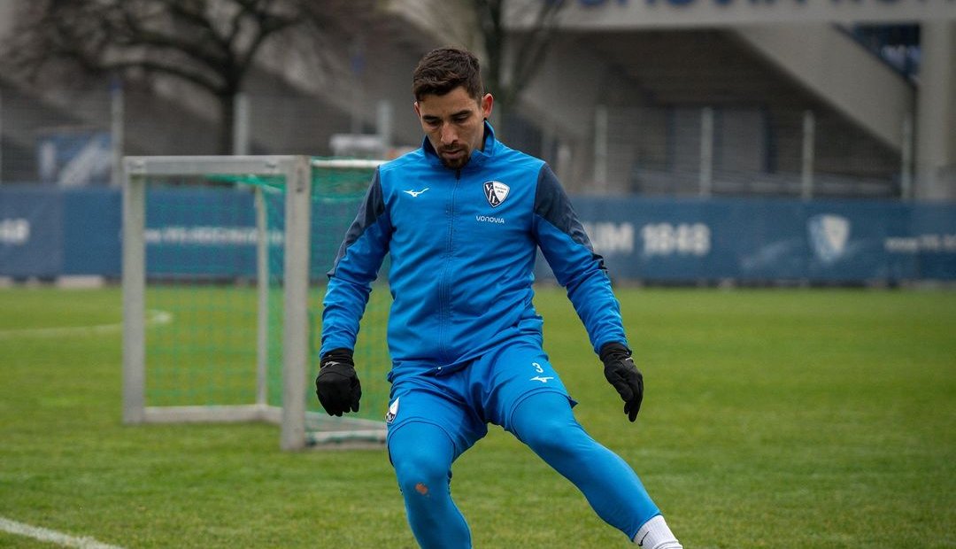 Danilo Soares em treino pelo Bochum (foto: Reprodução/Redes sociais)