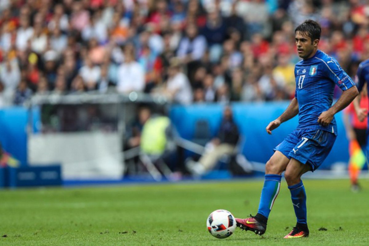Éder pela Seleção Italiana (foto: Divulgação / Conmebol)