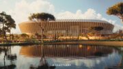 Imagens do projeto de novo estádio da Roma (foto: Reprodução/AS Roma)