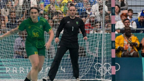 Gabi Moreschi, do handebol (foto: Leandro Couri/EM/D.A Press)