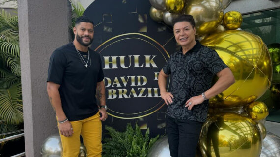 Hulk e David Brazil comemoram aniversário nesta quinta-feira (foto: Reprodução/Redes sociais)