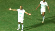 Juninho Tardelli fez o gol que garantiu o título ao Betim (foto: Reprodução/Transmissão da Federação Mineira de Futebol)