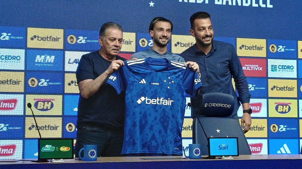 Lautaro Díaz, jogador do Cruzeiro (foto: João Victor Pena/No Ataque)