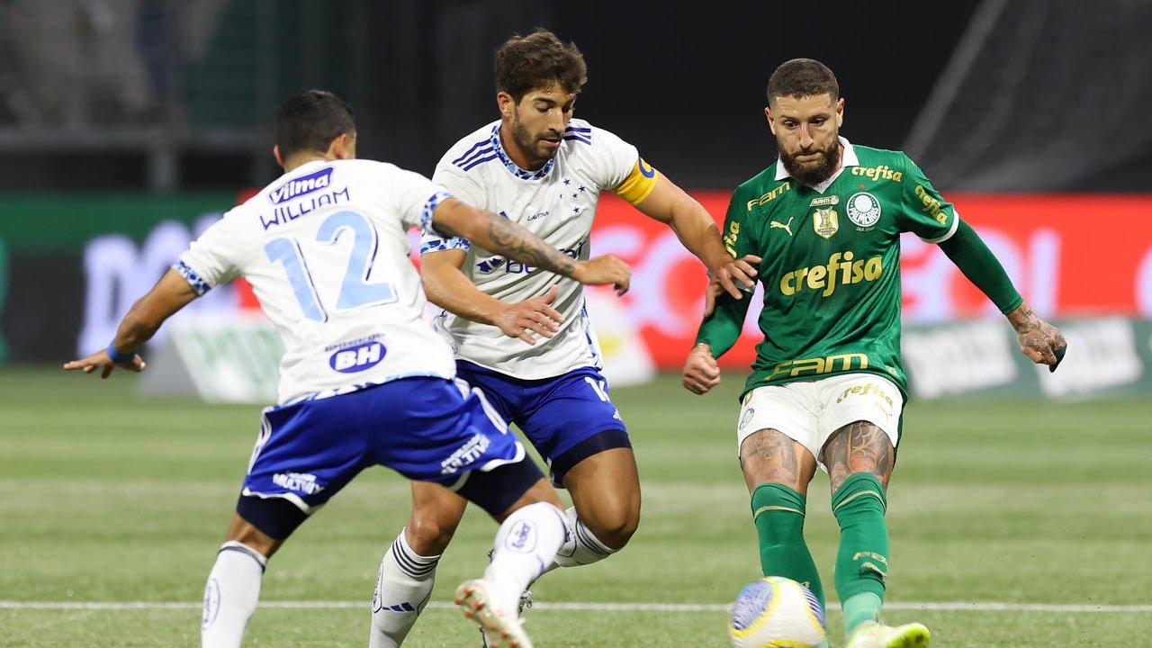 Palmeiras x Cruzeiro (foto: César Greco/Palmeiras)