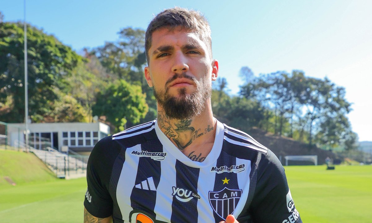Lyanco na Cidade do Galo (foto: Pedro Souza/Atlético)