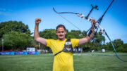 Marcos D'Almeida é o líder do ranking mundial do tiro com alvo recurvo (foto: Divulgação/World Archery Federation)