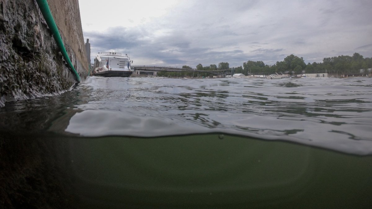 Rio Sena sediará a Cerimônia de Abertura da Olimpíada de Paris 2024 nesta sexta-feira (27/7) (foto: Leandro Couri/EM/D.A Press)