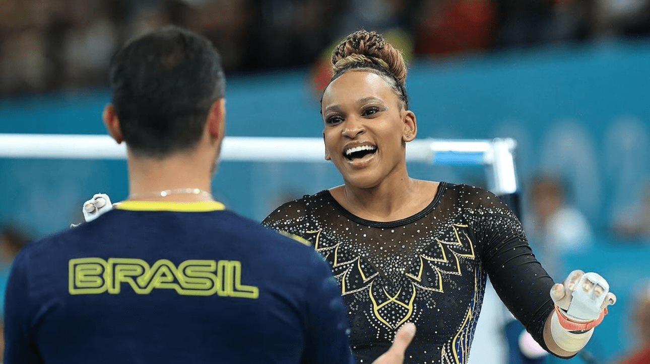 Rebeca Andrade, ginasta brasileira (foto: Ricardo Bufolin/CBG)