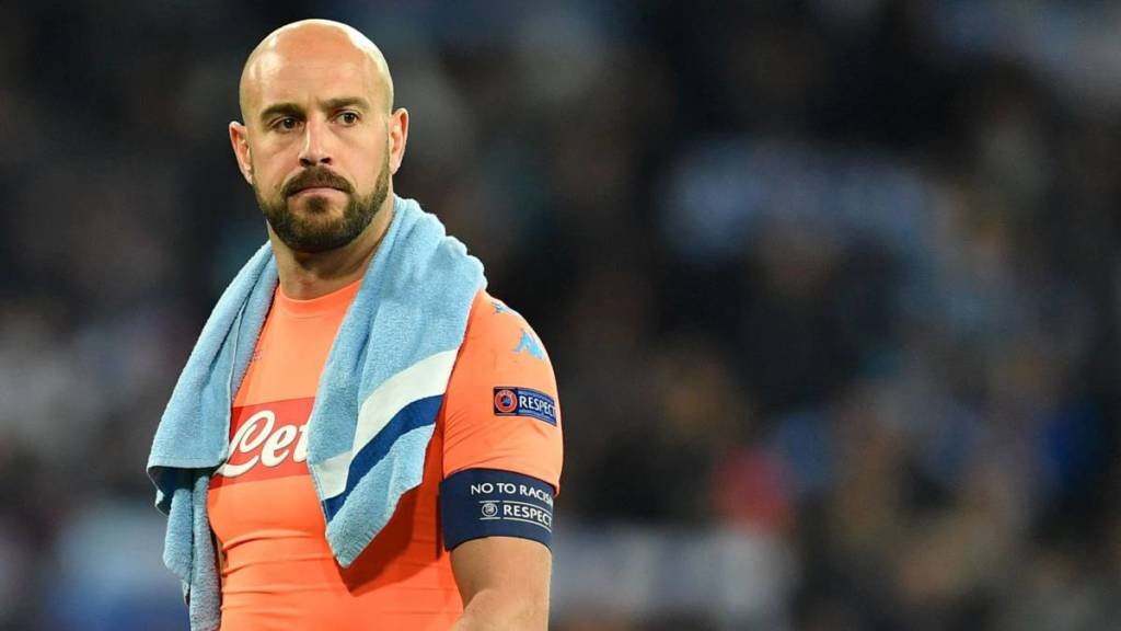 Pepe Reina (foto: Alberto Pizzoli/AFP)