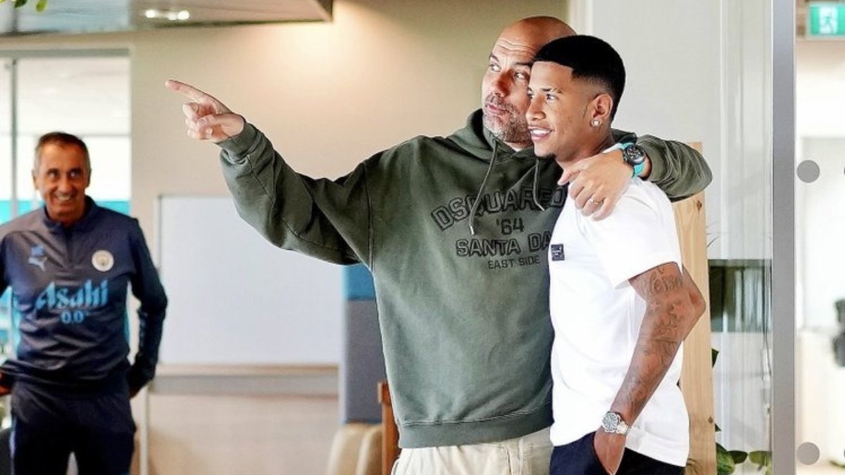 Savinho será treinado por Guardiola no Manchester City (foto: Divulgação/Manchester City)