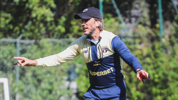 Luis Zubeldía, técnico do São Paulo (foto: Erico Leonan / saopaulofc.net)