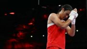 Boxeadora argelina Imane Khelif (foto: MOHD RASFAN / AFP)