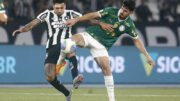 Gregore, do Botafogo, e Flaco López, do Palmeiras (foto: Vítor Silva/Botafogo)