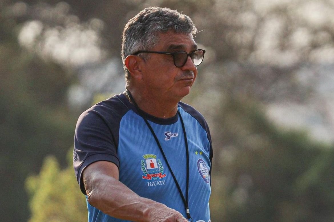 Flávio Araújo, técnico do Iguatu (foto: João Marcos Lima/ADI/Divulgação)