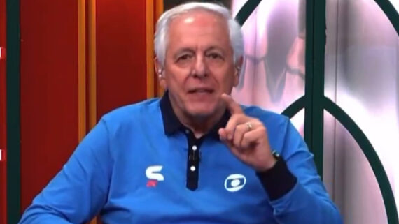 Milton Leite, narrador da Globo em despedida (foto: Reprodução)