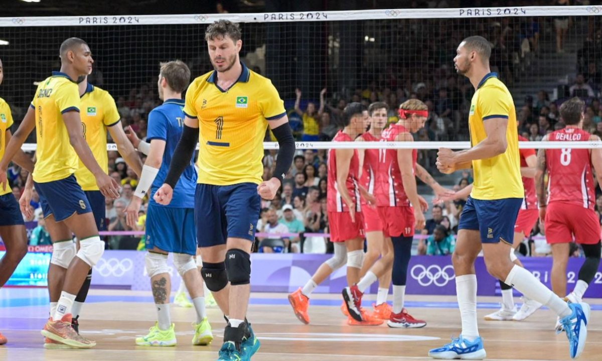 Bruninho, da Seleção Brasileira (foto: Leandro Couri/EM/D.A Press)