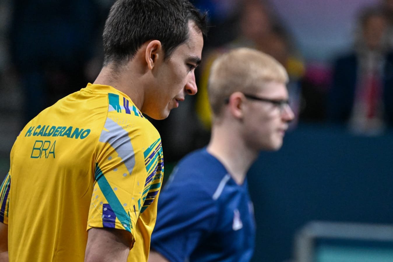 Hugo Calderano fez a melhor campanha do Brasil no tênis de mesa em Olimpíadas (foto: Leandro Couri/EM/D.A Press)