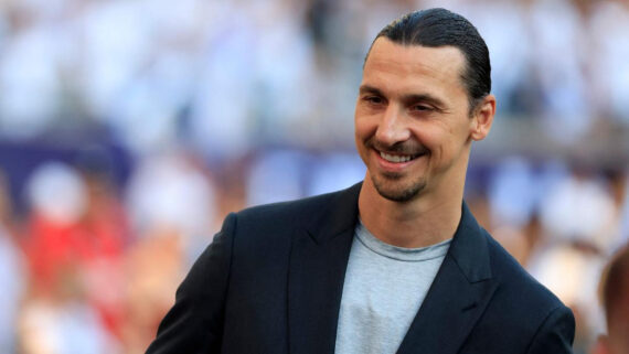 Zlatan Ibrahimovic, ex-atacante e atual dirigente do Milan (foto: Justin Casterline/AFP)