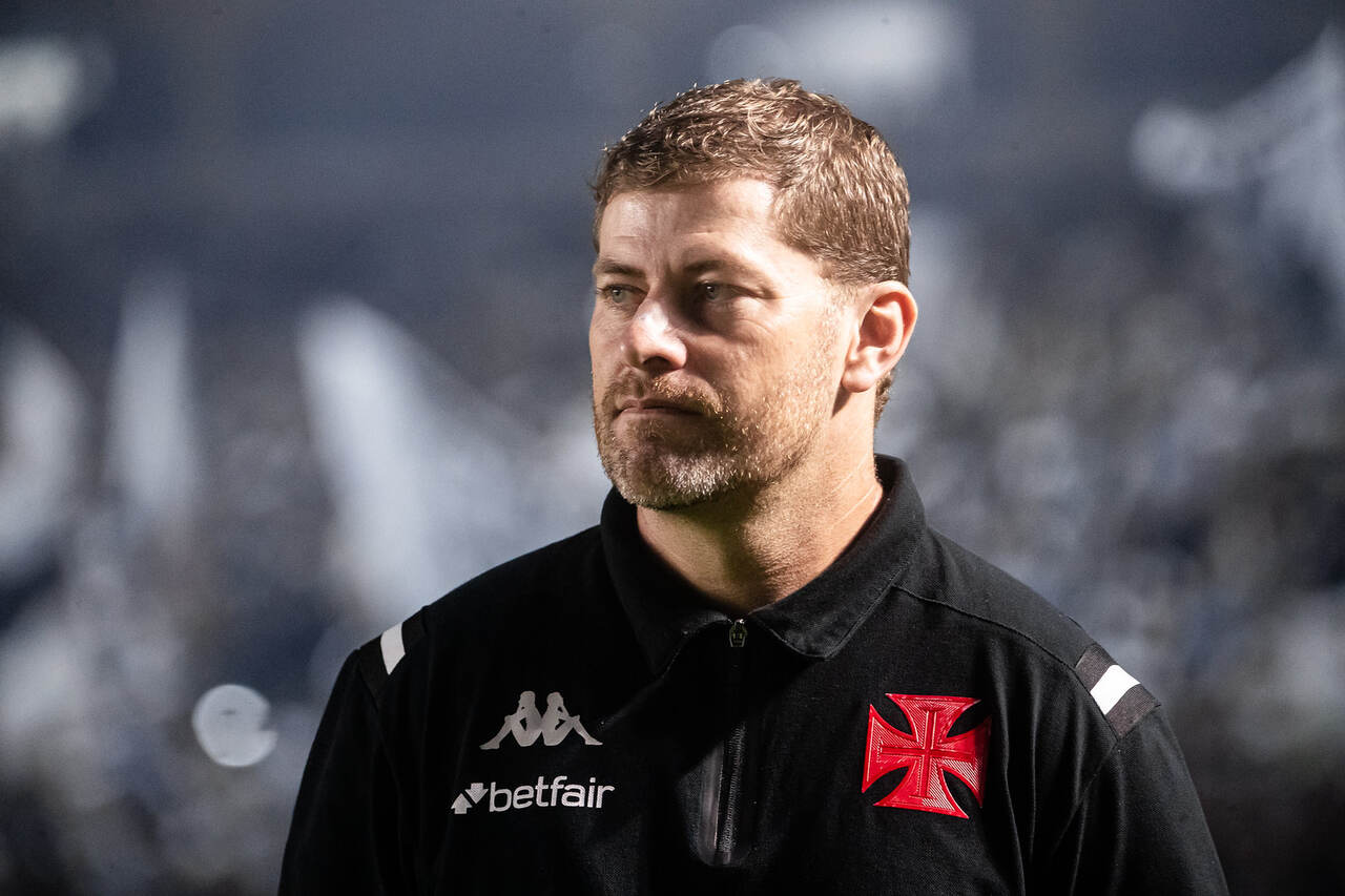 Rafael Paiva, técnico do Vasco - (foto: Leandro Amorim/Vasco)