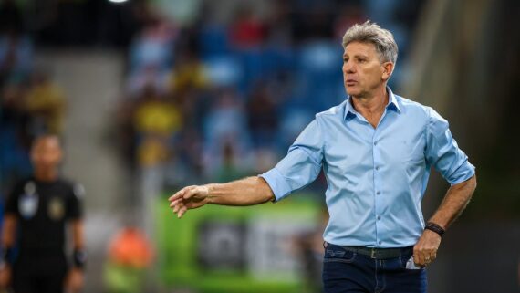 Renato Gaúcho, técnico do Grêmio, falou sobre rumores que o ligavam ao Cruzeiro (foto: Lucas Uebel/Grêmio)