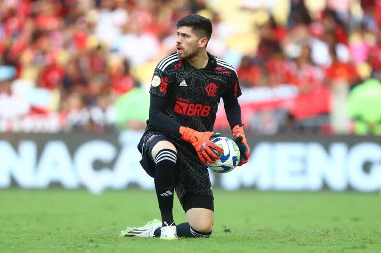 Rossi, goleiro argentino do Flamengo (foto: Gilvan de Souza/CRF)