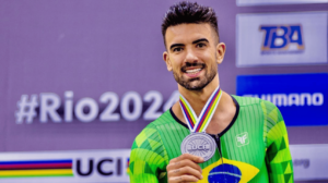 Lauro Chaman pode dar medalha ao Brasil no ciclismo nesta sexta-feira - Crédito: 