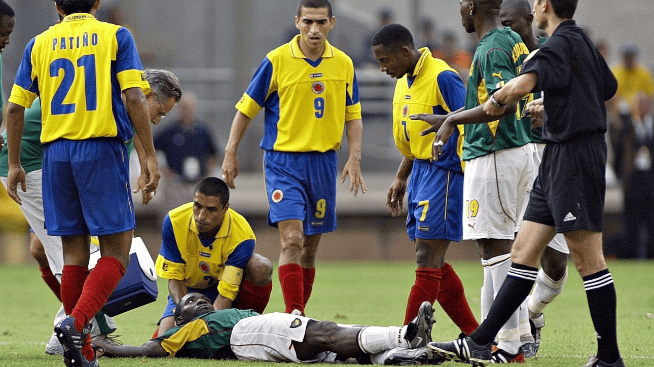 Marc-Vivien Foe - (foto:  Jean-Philippe Ksiazek)