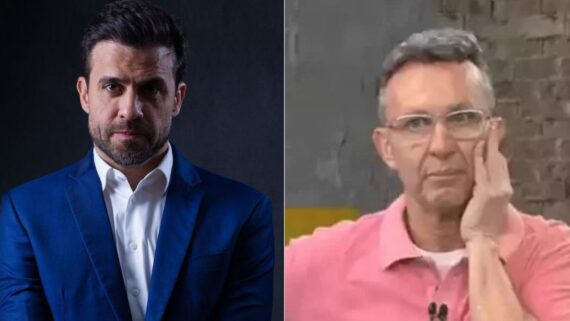 Pablo Marçal, candidato a prefeito de São Paulo, e Neto, ídolo do Corinthians e apresentador esportivo (foto: Redes sociais Pablo Marçal/Reprodução e Reprodução/TV Bandeirantes)