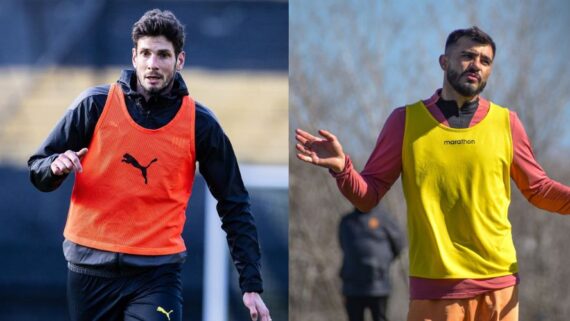 Atletas das equipes em treino (foto: Divulgação - Peñarol / The Strongest)