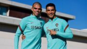 Pepe e Cristiano posam para foto (foto: Reprodução / Pepe )