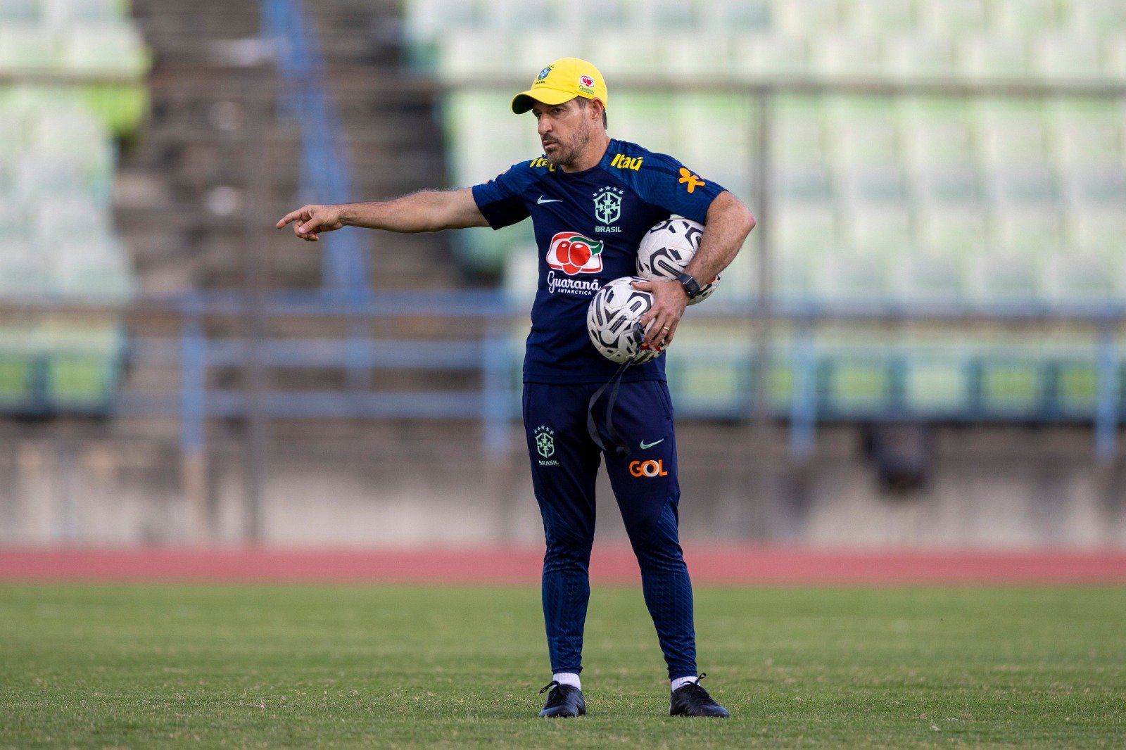 Ramon Menezes, técnico da Seleção Brasileira Sub-20 (foto: Joilson Marconne/CBF)