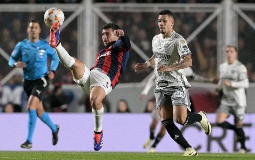 San Lorenzo e Atlético (foto: JUAN MABROMATA / AFP)