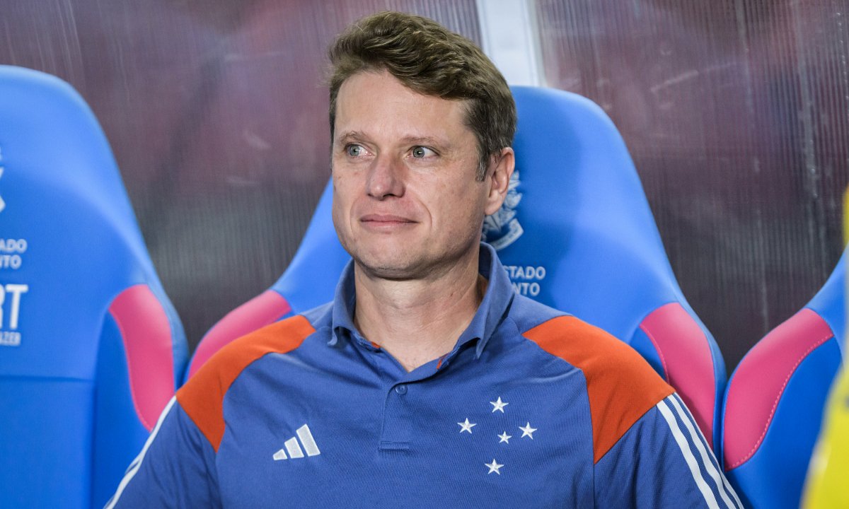 Fernando Seabra em jogo do Cruzeiro (foto: Gustavo Aleixo/Cruzeiro)