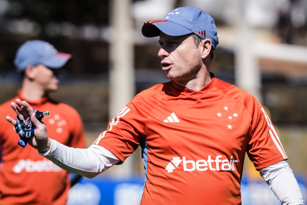 Fernando Seabra, técnico do Cruzeiro (foto: Gustavo Aleixo/Cruzeiro)