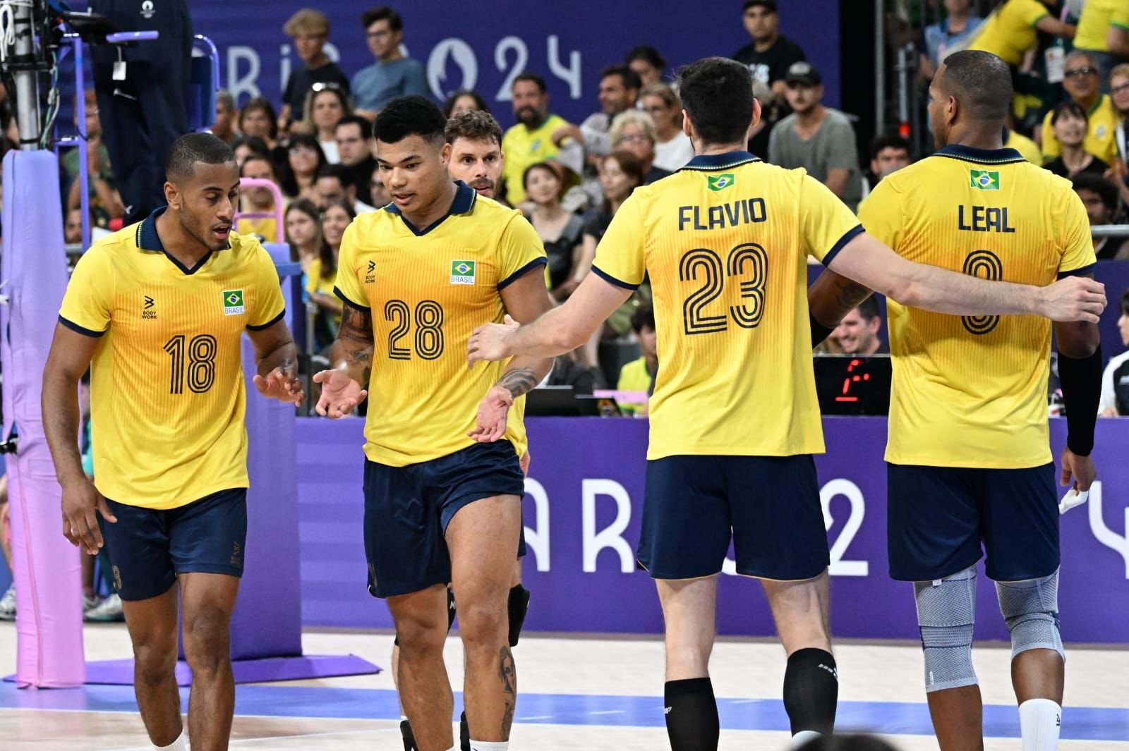Brasil vai em busca de uma vaga na semifinal diante dos EUA (foto: Leandro Couri/EM/D.A Press)