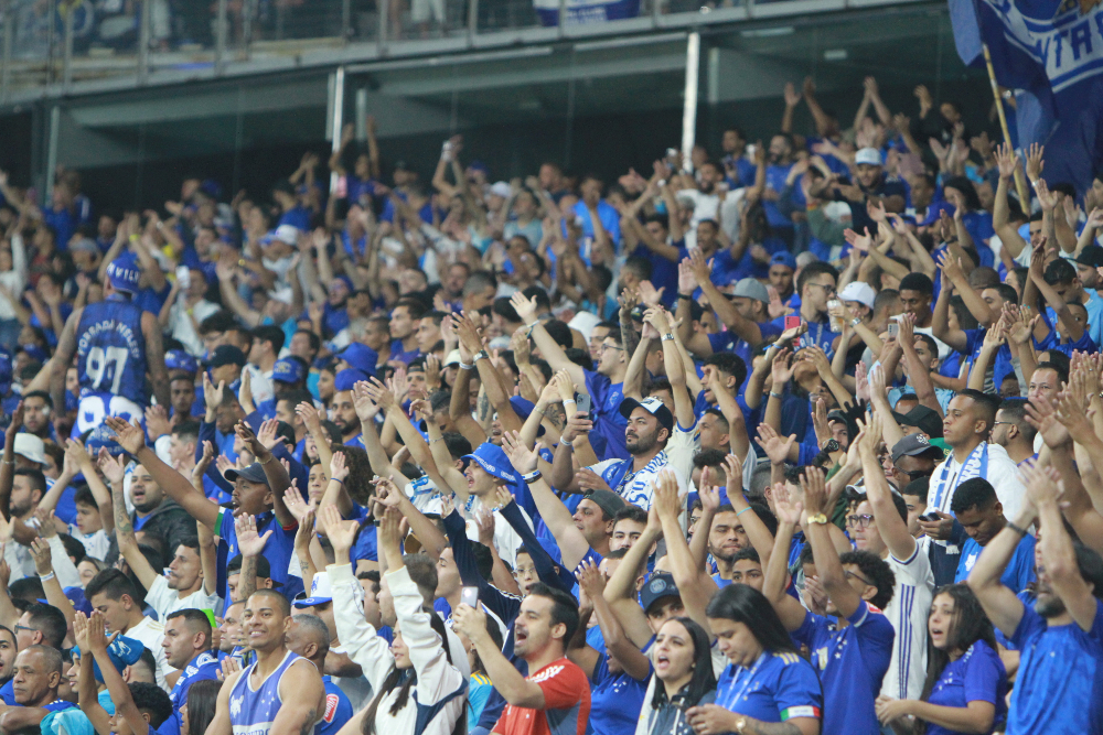 Torcida do Cruzeiro no Mineirão