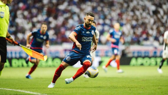 Lance de Bahia x Botafogo (foto: Letícia Martins/EC Bahia)