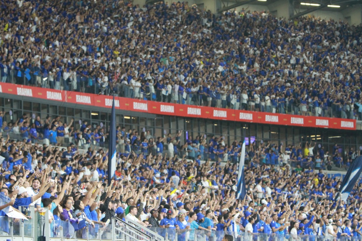 Torcedores do Cruzeiro no Mineirão