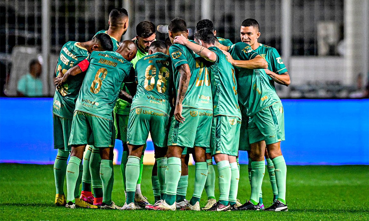 América ganhou do Botafogo-SP por 3 a 1 (foto: Mourão Panda/América)