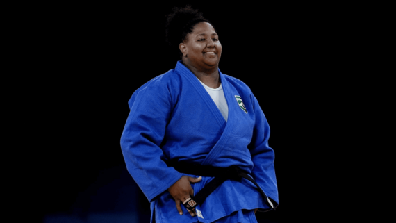 Bia Souza, judoca do Brasil (foto: Alexandre Loureiro/COB)