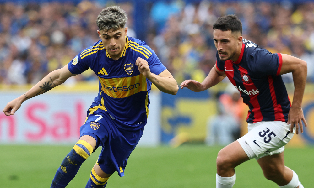 Boca Juniors levou a melhor sobre o San Lorenzo - (foto: Alejandro Pagni/AFP)