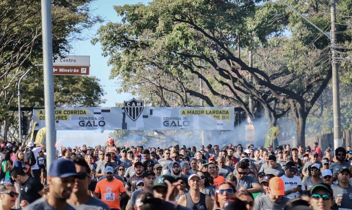 Corrida do Galo de 2023 (foto: Pedro Souza/Atlético)