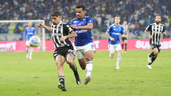 Cruzeiro e Atlético empataram por 0 a 0 no Mineirão (foto: Edesio Ferreira/EM D.A Press)