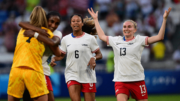 Jogadoras da Seleção dos Estados Unidos em Paris 2024 (foto: Olivier Chassignole/AFP)