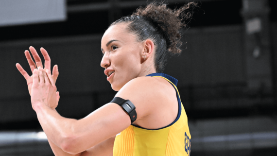 Gabi Guimarães, capitã da Seleção Brasileira Feminina de Vôlei (foto: Leandro Couri/EM/D.A Press)