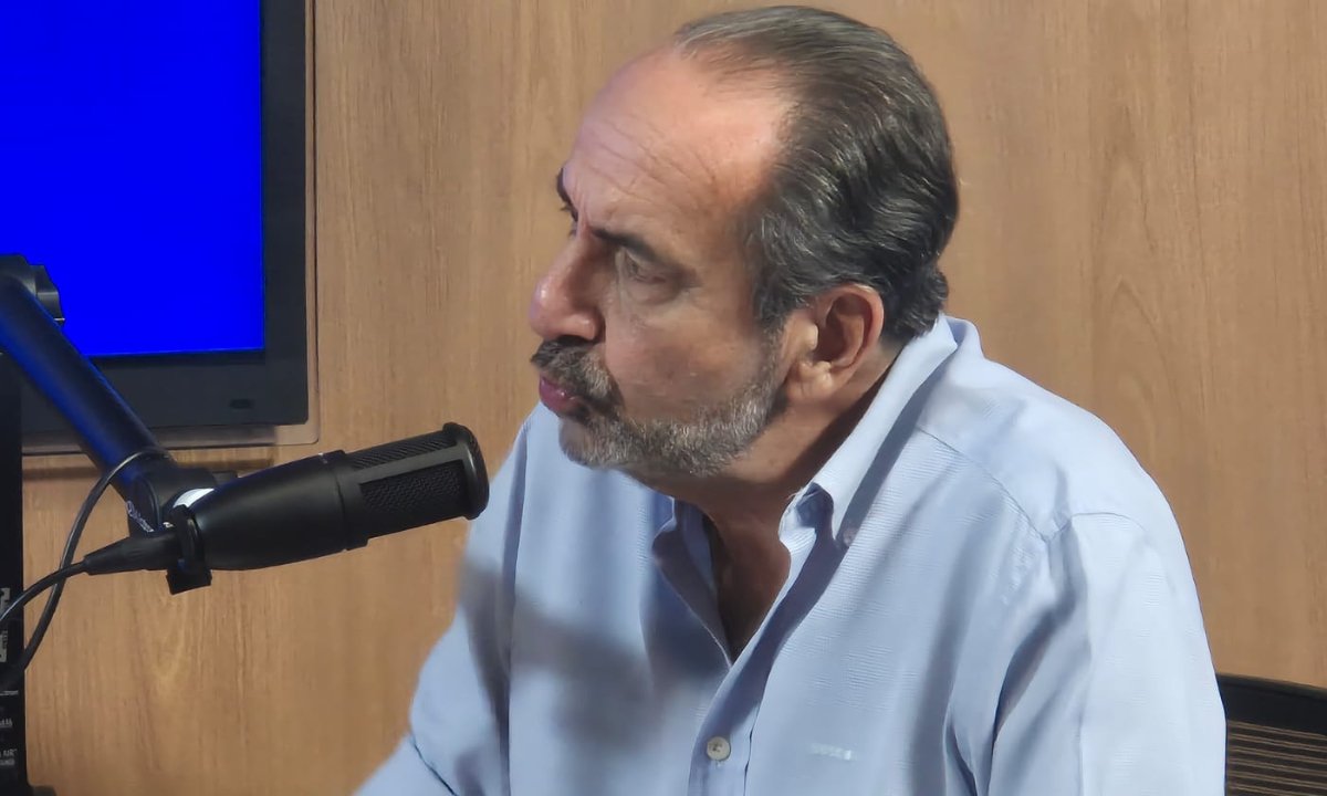 Ex-presidente do Atlético durante entrevista ao Estado de Minas/No Ataque (foto: Jair Amaral/EM/D.A Press)