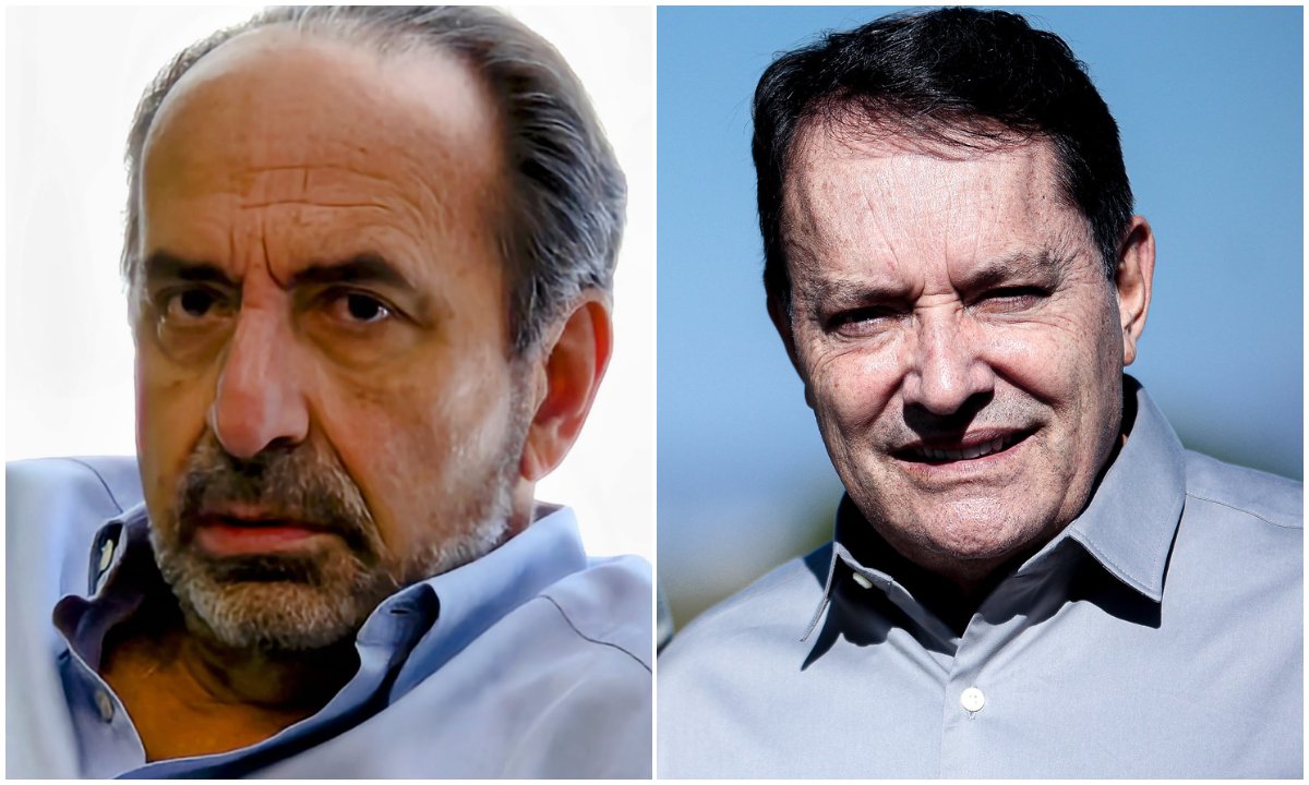 Alexandre Kalil e Pedro Lourenço (foto: Jair Amaral/EM/D.A Press e Gustavo Martins / Cruzeiro)